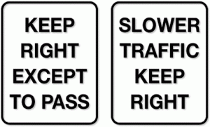 Keep Right